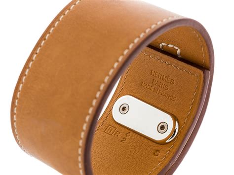 Hermes men's bracelet leather